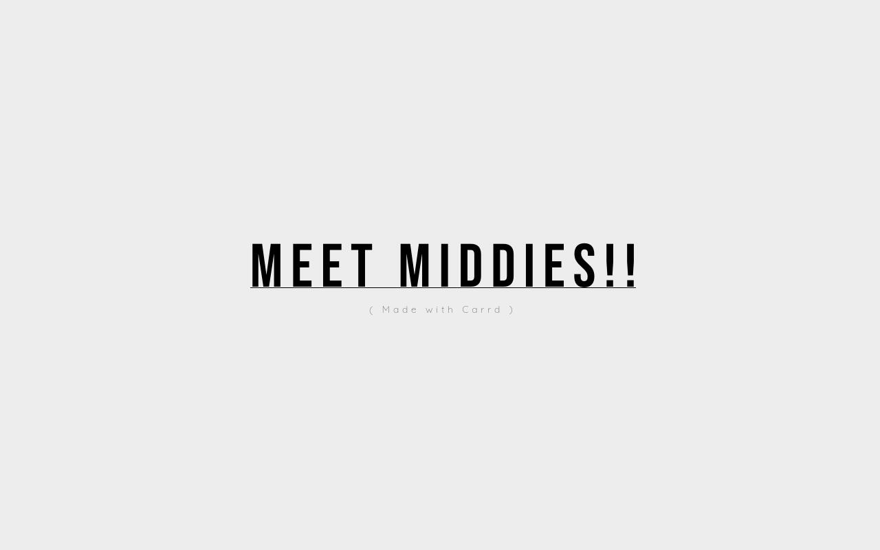 Carrd profile picture for @middies